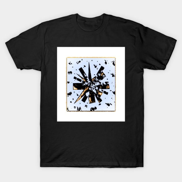 Double Star. Collage. T-Shirt by SpieklyArt